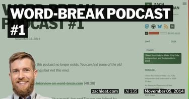 word-break Podcast #1