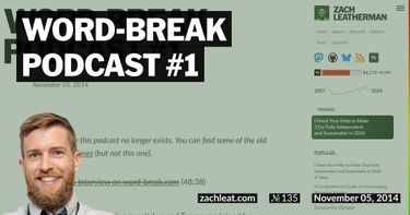 word-break Podcast #1