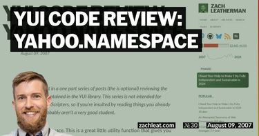 YUI Code Review: YAHOO.namespace