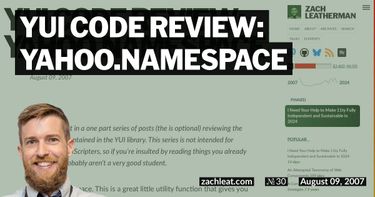 YUI Code Review: YAHOO.namespace